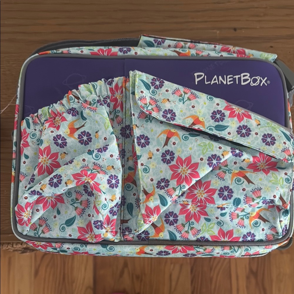PlanetBox Floral Lunch Bag